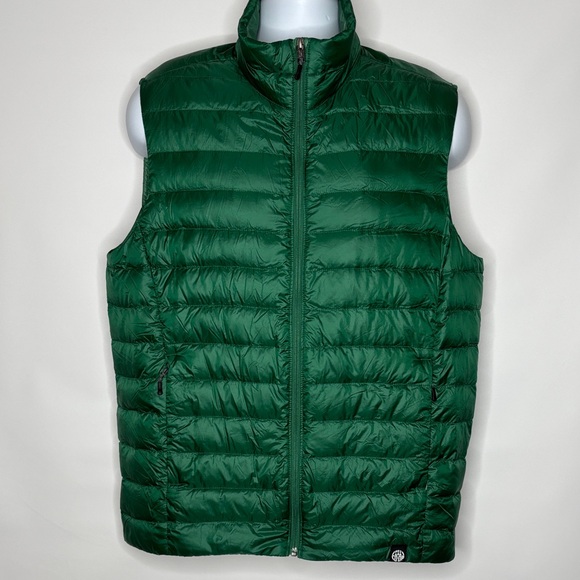 REI Green Down Puffer Vest, size Large - Picture 1 of 9